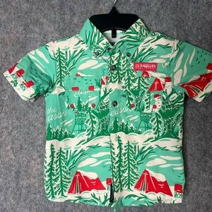 Magellan Outdoors‎ Kids size 3T Short Sleeve Holiday Collection shirt